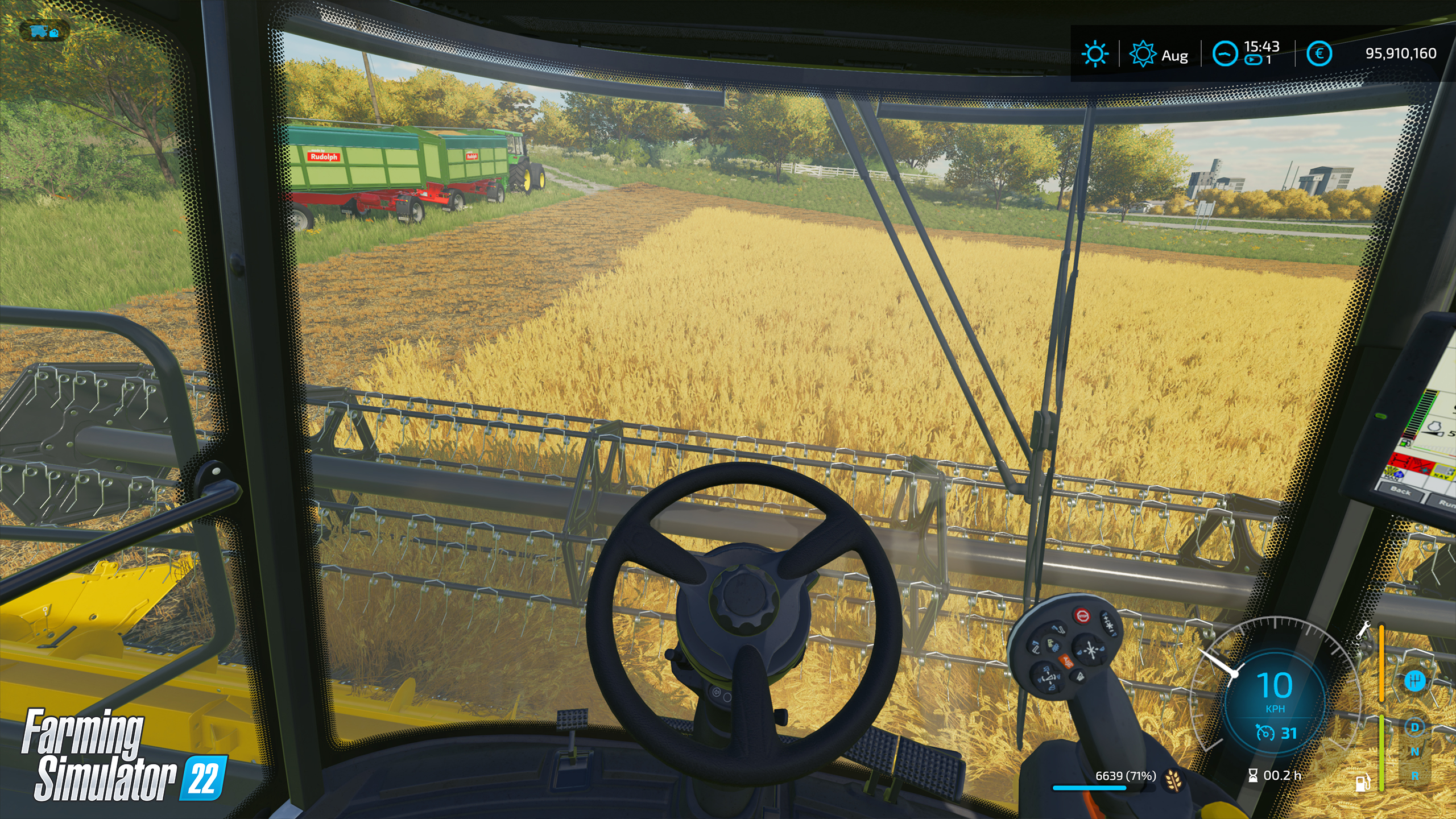 Первые живые игровые сцены из Farming Simulator 22 