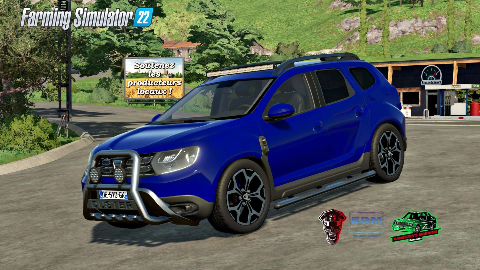 Dacia Duster 2019 v1.0 | Farming Simulator 22 мод | FS22 МОДЫ