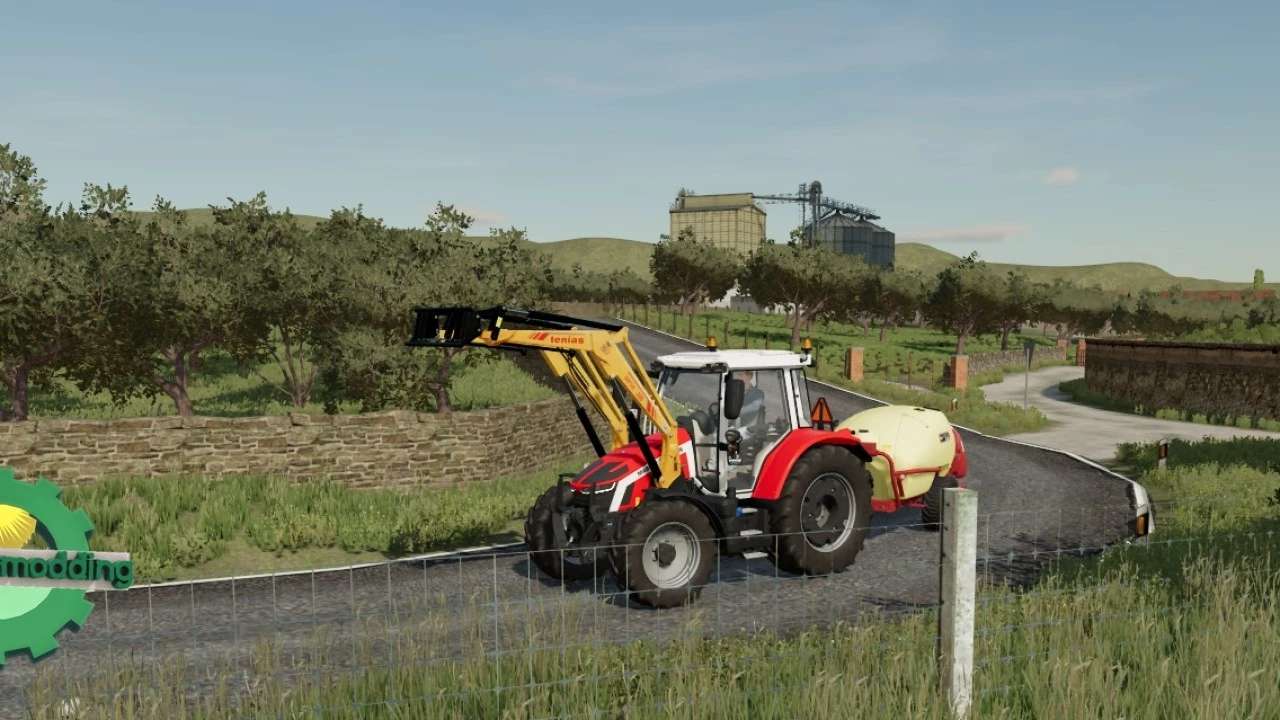 Техника 22. Фронтальный погрузчик для Farming Simulator 2022. FS 22. Погрузчик для ФС 22. Ферма симулятор 19.