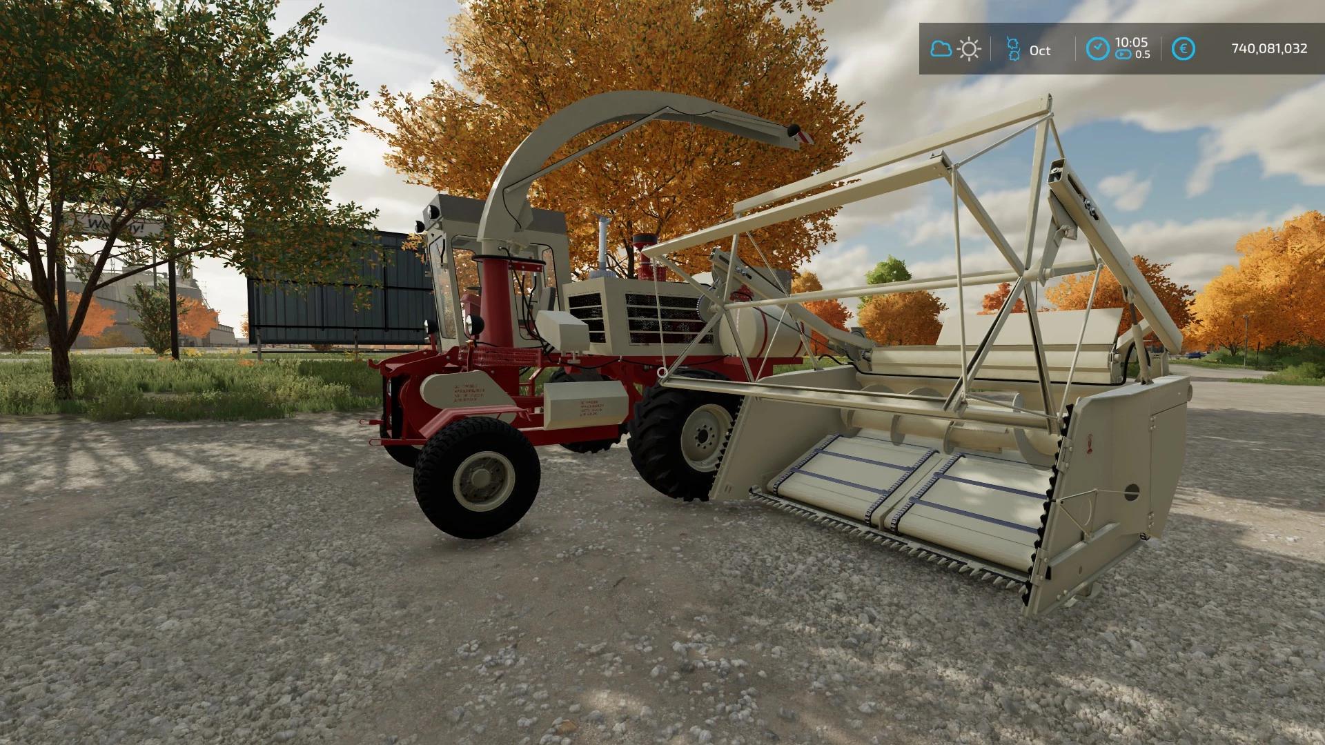 Хлопковый комбайн Farming Simulator 22