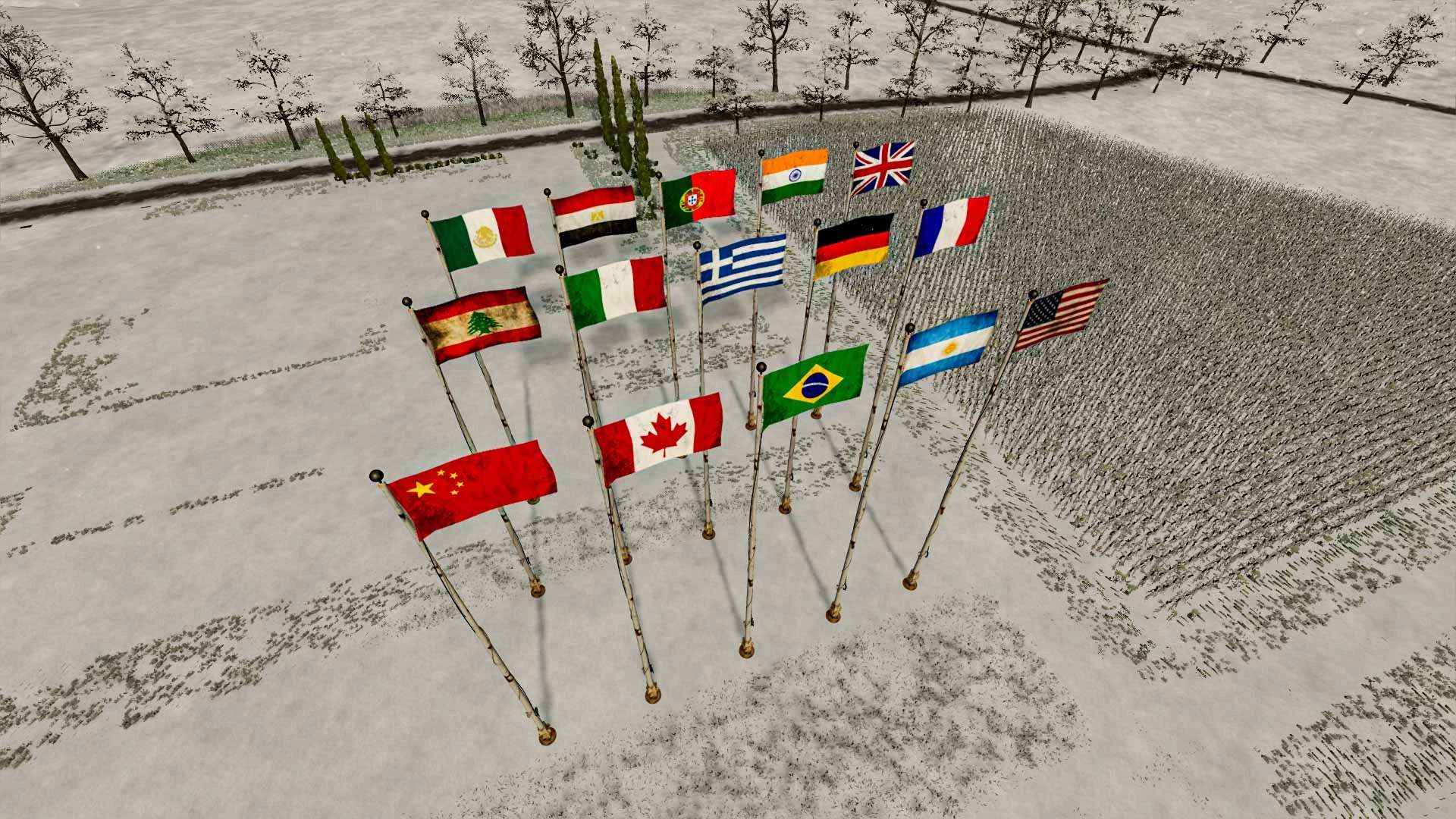 Flag v. ФС 19 мод международные флаги v1.0.0.0 fs19. ФС 19 флаги. Флаг ФС 22. FS 19 пак флагов.