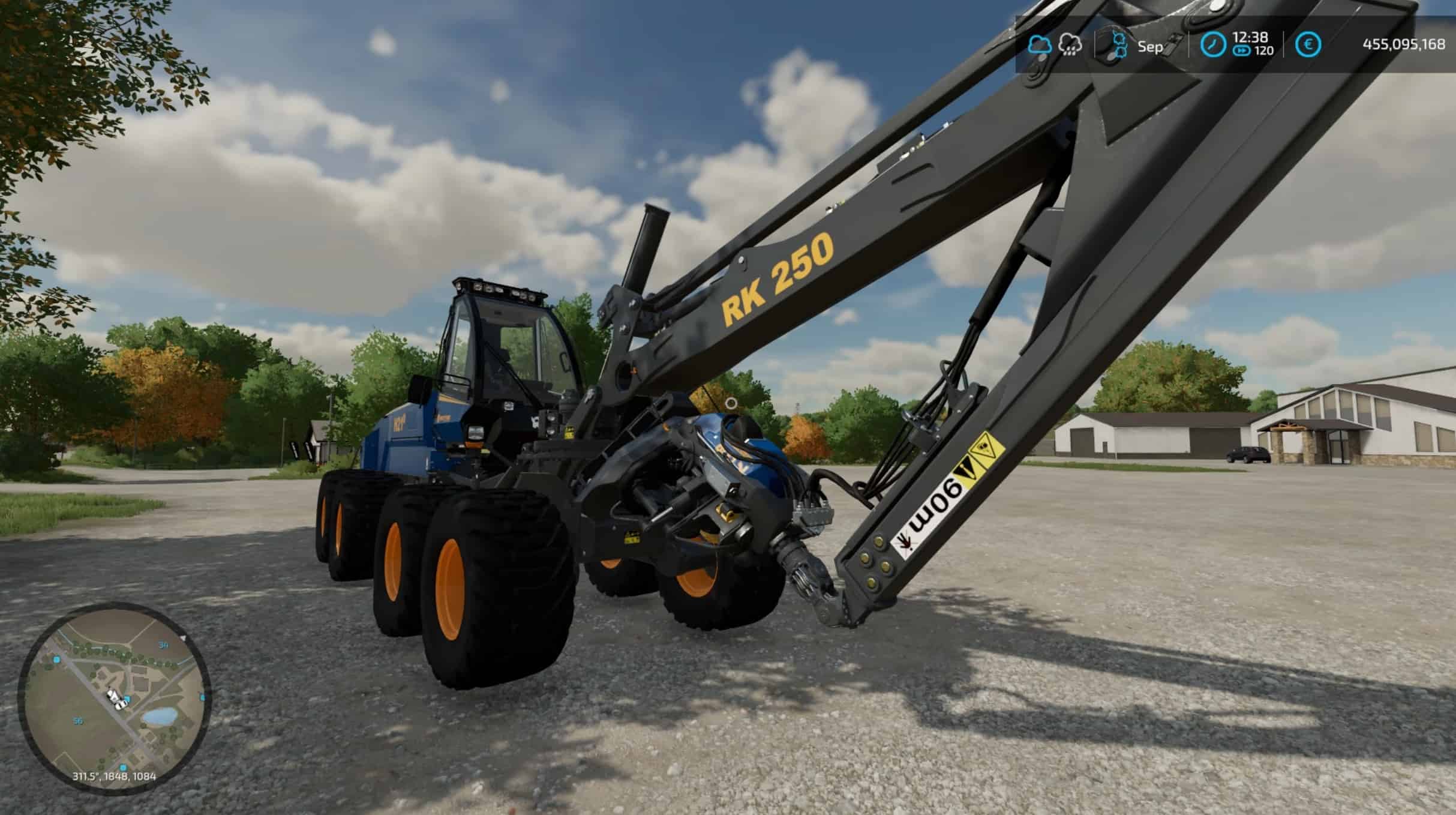 Rottne H21D Лесозаготовительная машина v1.0.0.0 | Farming Simulator 22 мод  | FS22 МОДЫ