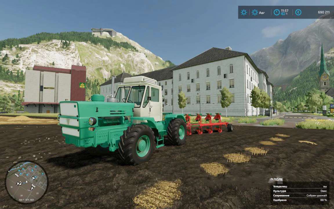 ХТЗ Т-150К v1.0 | Farming Simulator 22 мод | FS22 МОДЫ