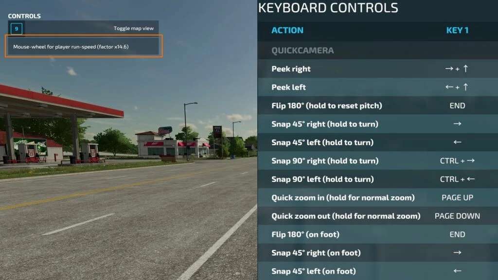 Мод Player Camera v1 (управление камерой) для игры Farming