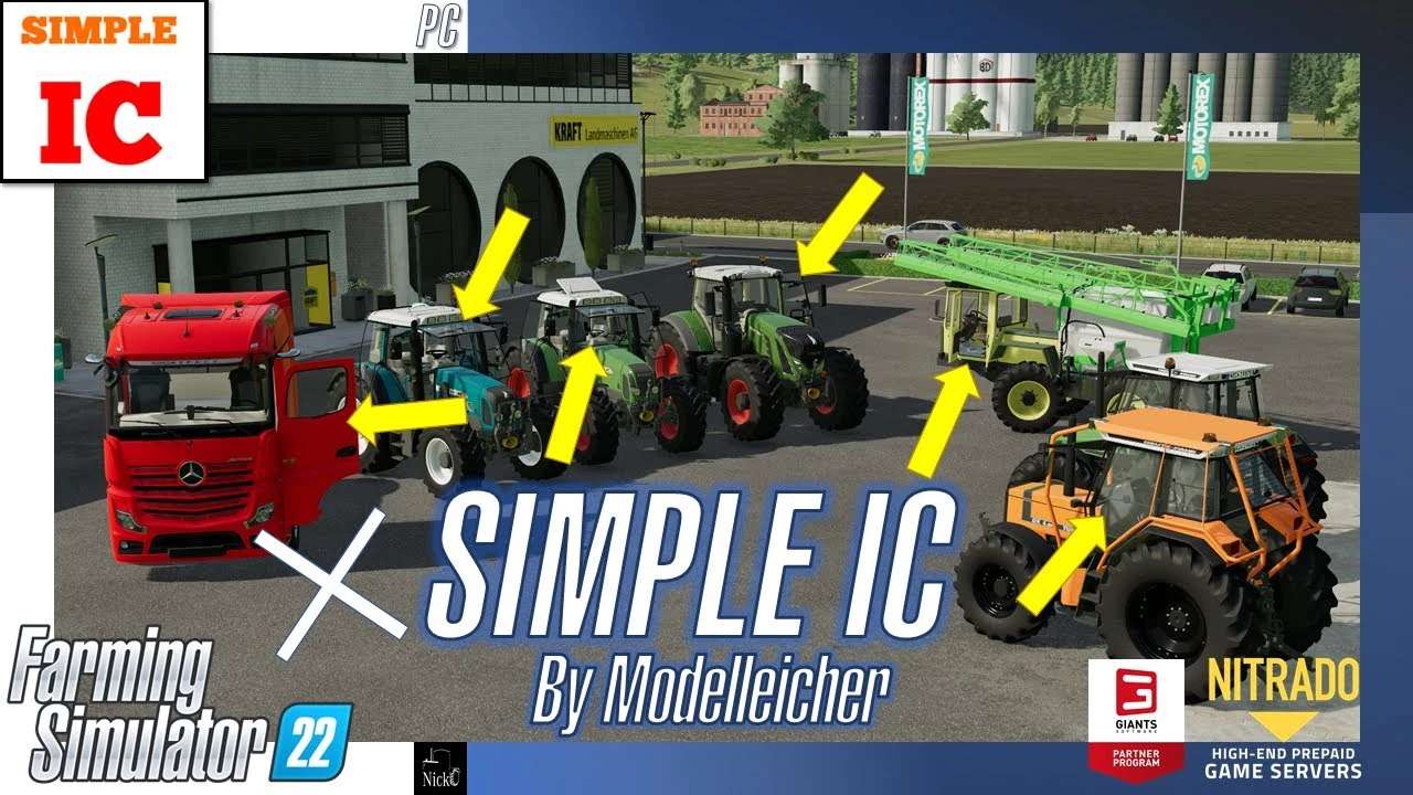 SimpleIC v0.9.0.6 | Farming Simulator 22 мод | FS22 МОДЫ