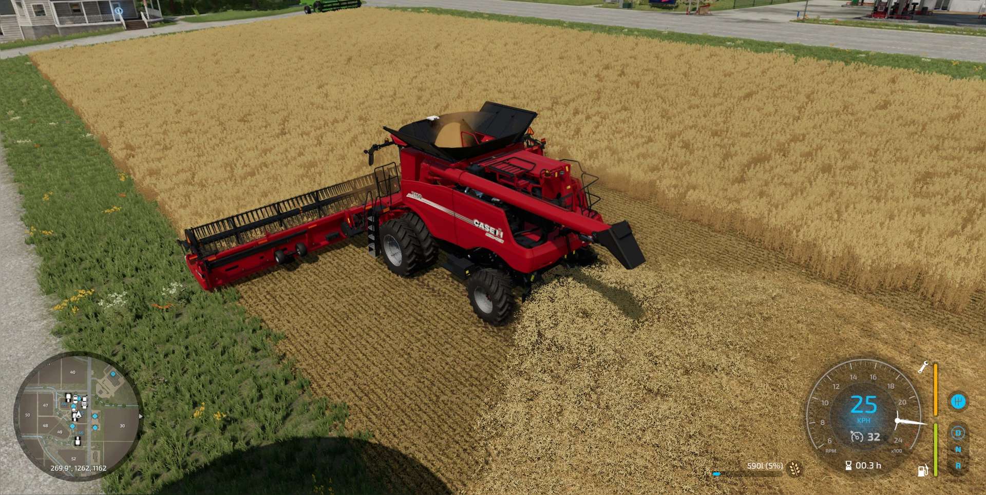 CASE IH CUTTER 25 КМ/Ч v4.0.0.0 | Farming Simulator 22 мод | FS22 МОДЫ