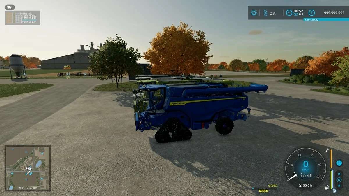 Джон Дир X9 v1.3.2.0 | Farming Simulator 22 мод | FS22 МОДЫ