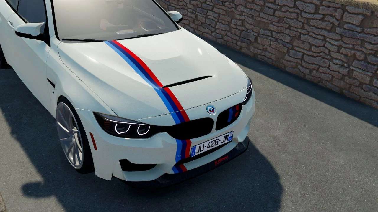 BMW M4 F80 Тюнинг v1.0.0.0 | Farming Simulator 22 мод | FS22 МОДЫ