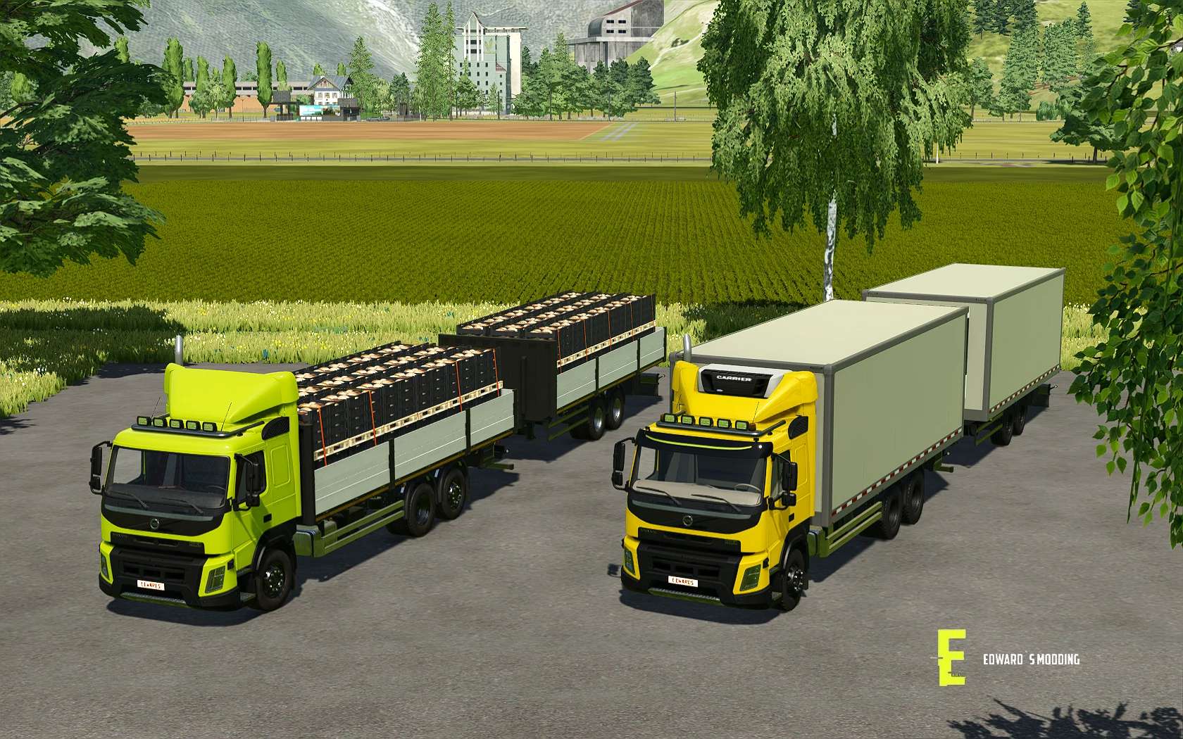 EDM Volvo FMX Длинная версия с автозагрузкой v1.0.0.0 | Farming Simulator  22 мод | FS22 МОДЫ