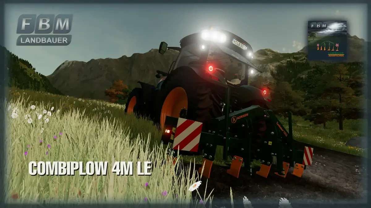 Combiplow 4m Le V1000 Farming Simulator 22 мод Fs22 МОДЫ 2364