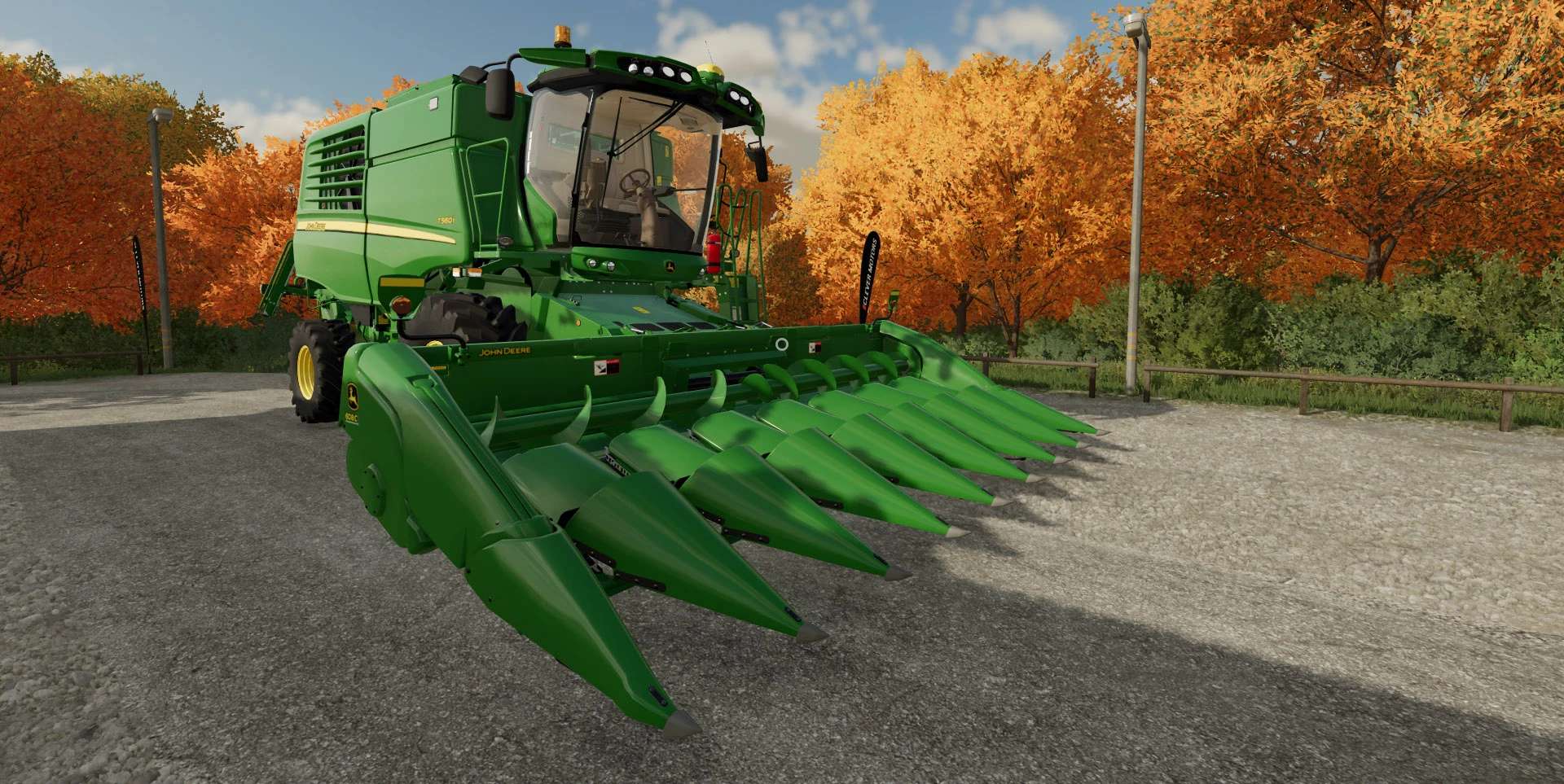 ЖАТКА ЖАТКИ John Deere 608C V8.0.0.0 | Farming Simulator 22 мод | FS22 МОДЫ