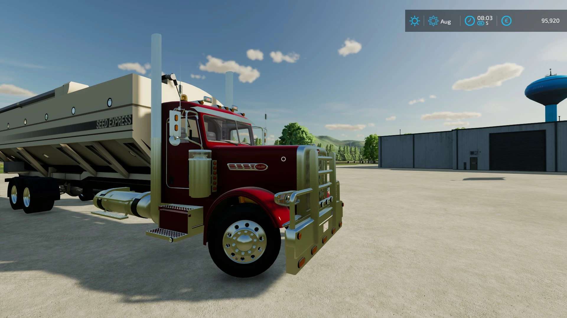 Тендер семян Peterbilt v1.0.0.0 | Farming Simulator 22 мод | FS22 МОДЫ