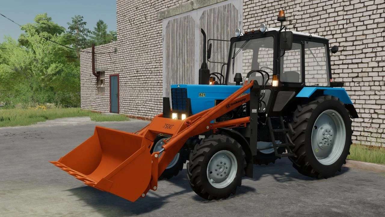 Серия МТЗ 800-1000 + погрузчик ПНФ-750 v1.0.0.0 | Farming Simulator 22 мод  | FS22 МОДЫ