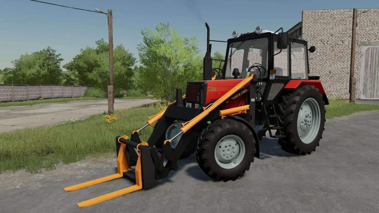 Серия МТЗ 800-1000 + погрузчик ПНФ-750 v1.0.0.0 | Farming Simulator 22 мод  | FS22 МОДЫ