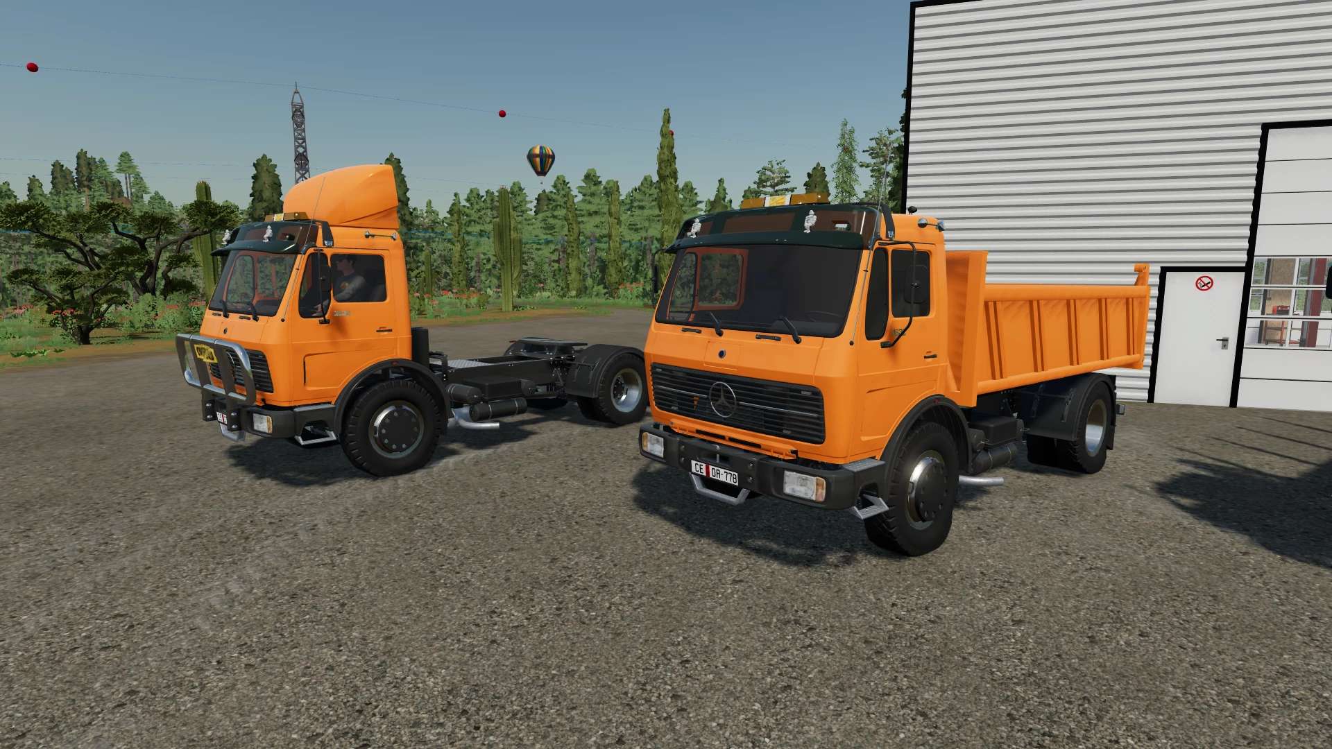 MERCEDES BENZ NG 16.32 4X4 V1.0.0.1 | Farming Simulator 22 мод | FS22 МОДЫ