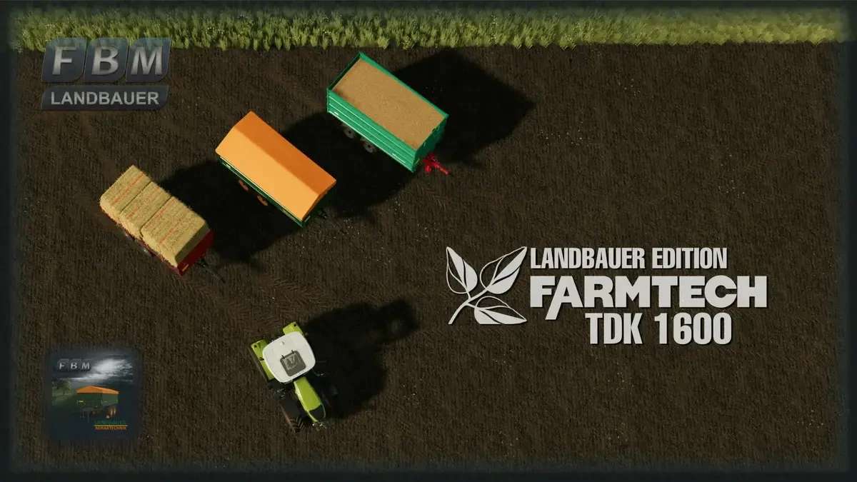 ТДК 1600 ЛЕ v1.0.5.0 | Farming Simulator 22 мод | FS22 МОДЫ