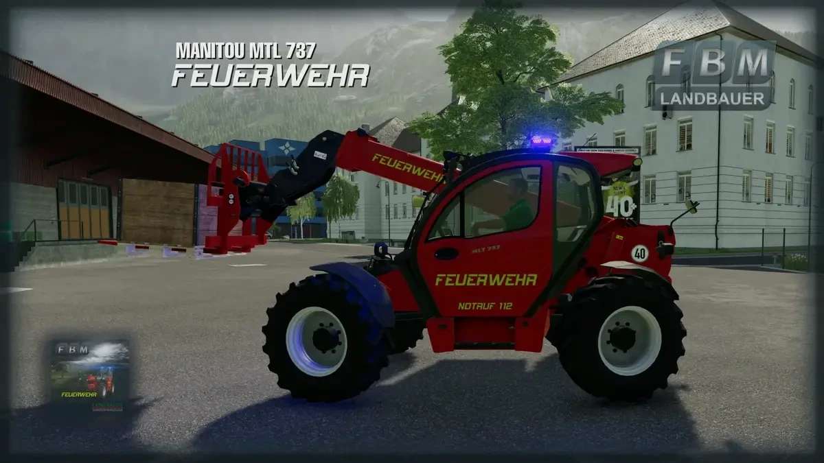 MTL737 ФОЙЕРВЕР v1.0.1.0 | Farming Simulator 22 мод | FS22 МОДЫ