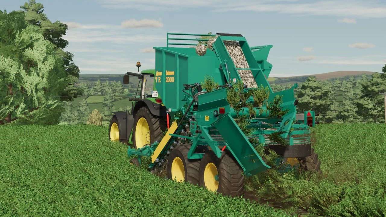 Овощеуборочный комбайн Armer Salmon TR 2000 v1.0.0.0 | Farming Simulator 22  мод | FS22 МОДЫ