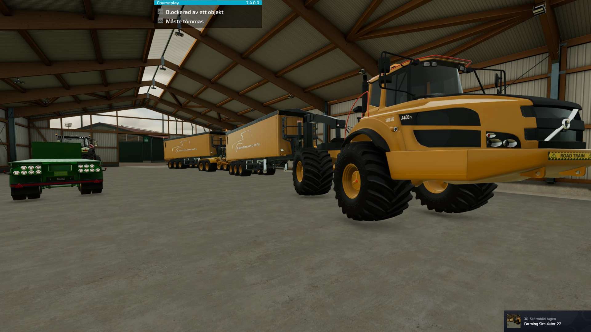 Полуприцеп и прицеп Volvo A40 GTS и Dolly v1.0.0.0 | Farming Simulator 22  мод | FS22 МОДЫ