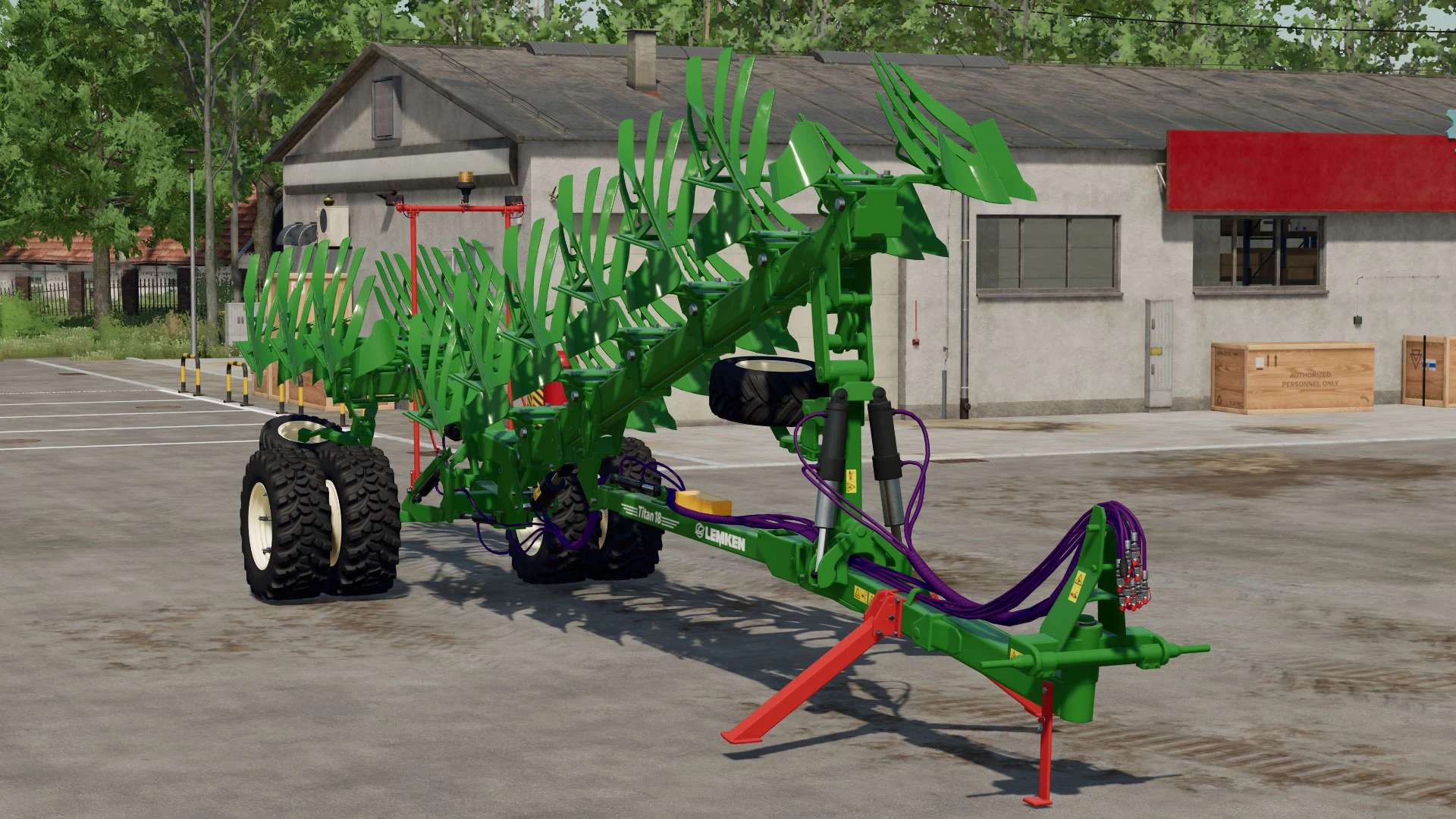 Лемкен Титан 18 v2.0.0.0 | Farming Simulator 22 мод | FS22 МОДЫ